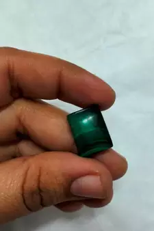 Natural Malachite at Wholesale Rate 5.25 Ratti 4.77 Carat Rectangle Shape दाना फ़िरंग Loose Gemstone Rashi Ratan 1 Pcs