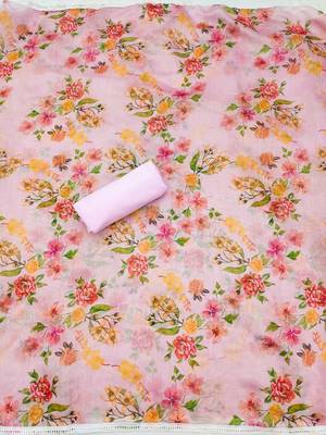 Pink embroidered chanderi silk salwar 4