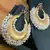 Blue Cubic Zirconia danglers-drops