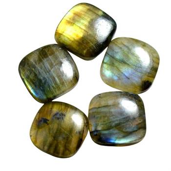 Natural Labradorite at Wholesale Rate 10.25 Ratti 9.25 Carat Cushion Shape मोरपंखी Loose Gemstone Jewelry Making 1 Pcs 2