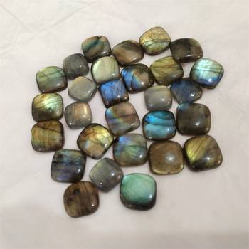 Natural Labradorite at Wholesale Rate 10.25 Ratti 9.25 Carat Cushion Shape मोरपंखी Loose Gemstone Jewelry Making 1 Pcs 3