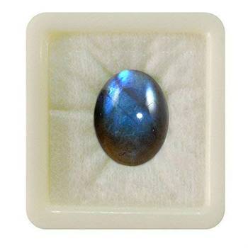 Natural Labradorite at Wholesale Rate 11.25 Ratti 10.12 Carat Oval Shape मोरपंखी Loose Gemstone Astrology Purpose 1 Pc 1