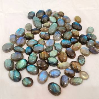 Natural Labradorite at Wholesale Rate 11.25 Ratti 10.12 Carat Oval Shape मोरपंखी Loose Gemstone Astrology Purpose 1 Pc 3