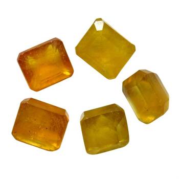 Natural Yellow Sapphire at Wholesale Rate 8.25 Ratti 7.5 Carat Square Shape पुखराज Loose Gemstone Jewelry Making 1 Pcs 2