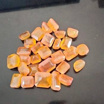 Natural Yellow Sapphire at Wholesale Rate 8.25 Ratti 7.5 Carat Square Shape पुखराज Loose Gemstone Jewelry Making 1 Pcs 3