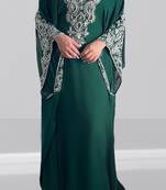 Green Marriage Kaftan for Women
