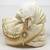 OFFWHITE GOLD PRINT WEDDING SAFA TURBAN