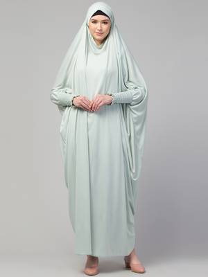 Nazneen Extra Nose Piece Head To Toe Free Size Jilbab 2