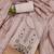 Lavender hand embroidery chanderi silk salwar