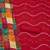 Red embroidered cotton salwar