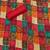 Red embroidered cotton salwar