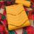 Yellow embroidered cotton salwar