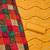 Yellow embroidered cotton salwar
