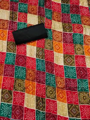Black embroidered cotton salwar 4