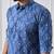 Men Indigo Regular Pure Cotton Pathani Kurta