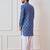 Men Indigo Regular Pure Cotton Pathani Kurta