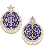 Ethnic Indian Bollywood Fashion Jewelry Set Traditional Earrings