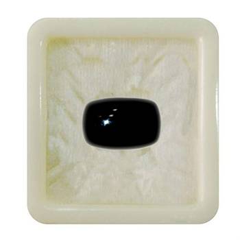 Natural Black Onyx at Wholesale Rate Fine Quality 9.25 Ratti 8.36 Carat Rectangle Shape Haqiq Loose Gemstone 1 Pcs 1