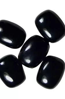 Natural Black Onyx at Wholesale Rate Fine Quality 9.25 Ratti 8.36 Carat Rectangle Shape Haqiq Loose Gemstone 1 Pcs