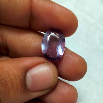 Alexandrite at Wholesale Rate Fine Quality 4.25 Ratti 3.86 Carat Oval Shape Loose Gemstone for Astrology Purpose 1 Pcs 4