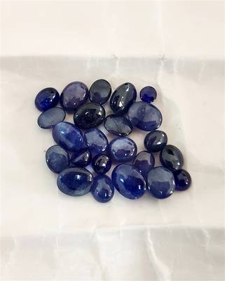 Natural Blue Sapphire at Wholesale Rate Fine Quality 2.25 Ratti 2.04 Carat Cabachon Oval Shape Loose Gemstone 1 Pcs 3