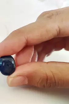 Natural Blue Sapphire at Wholesale Rate Fine Quality 2.25 Ratti 2.04 Carat Cabachon Oval Shape Loose Gemstone 1 Pcs