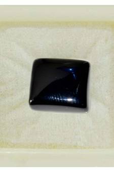 Natural Black Onyx at Wholesale Rate Fine Quality 2.25 Ratti 2.04 Carat Square Shape Haqiq Loose Gemstone 1 Pcs