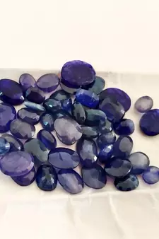 Natural Blue Sapphire at Wholesale Rate Fine Quality 10.25 Ratti 9.25 Carat Oval Shape Nilam Loose Gemstone 1 Pcs