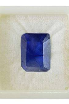 Natural Blue Sapphire at Wholesale Rate Fine Quality 6.25 Ratti 5.68 Carat Octogan Shape Nilam Loose Gemstone 1 Pcs