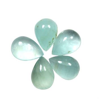 Natural Aquamarine at Wholesale Rate Fine Quality 1.25 Ratti 1.13 Carat Pear Shape Beruj Loose Gemstone 1 Pcs 2