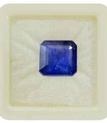 Natural Blue Sapphire at Wholesale Rate Fine Quality 4.25 Ratti 3.86 Carat Square Shape Nilam Loose Gemstone 1 Pcs