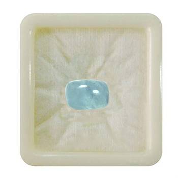 Natural Aquamarine at Wholesale Rate Fine Quality 3.25 Ratti 2.95 Carat Cushion Shape Beruj Loose Gemstone 1 Pcs 1