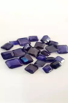 Natural Blue Sapphire at Wholesale Rate Fine Quality 9.25 Ratti 8.36 Carat Square Shape Nilam Loose Gemstone 1 Pcs