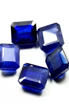 Natural Blue Sapphire at Wholesale Rate Fine Quality 11.25 Ratti 10.12 Carat Square Shape Nilam Loose Gemstone 1 Pcs