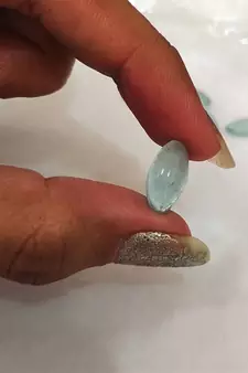 Natural Aquamarine at Wholesale Rate Fine Quality 2.25 Ratti 2.04 Carat Marquise Shape Beruj Loose Gemstone 1 Pcs