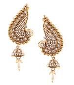 Ethnic Indian Bollywood Fashion Jewelry Set Traditional Cuff Dangler Earrings