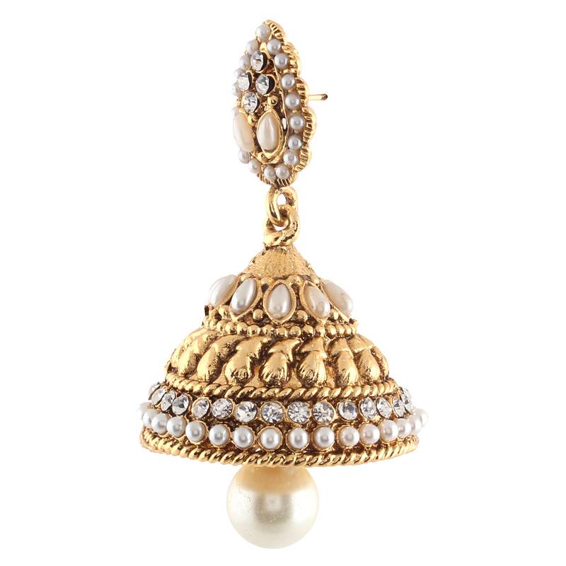 Ethnic Indian Bollywood Fashion Jewelry Traditional Jhumka Earrings