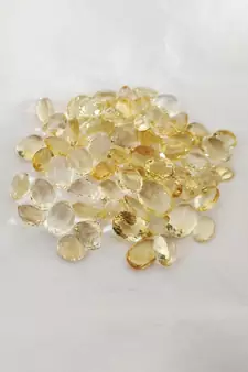 Natural Citrine at Wholesale Rate Fine Quality 9.25 Ratti 8.36 Carat Oval Shape Sunela Loose Gemstone Rashi Ratan1 Pcs