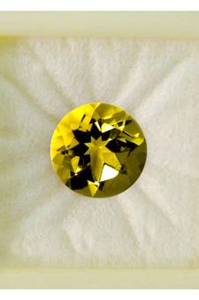 Natural Citrine at Wholesale Rate Fine Quality 8.25 Ratti 7.5 Carat Round Shape Sunela Loose Gemstone Rashi Ratan 1 Pcs