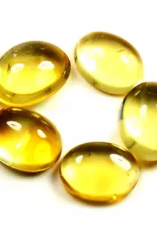 Natural Citrine at Wholesale Rate Fine Quality 11.25 Ratti 10.12 Carat Cabochon Oval Shape Sunela Loose Gemstone 1 Pcs