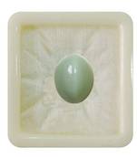 Natural White Cats Eye at Wholesale Rate 3.25 Ratti 2.95 Carat Oval Shape Lehsuniya Loose Gemstone 1 Pcs