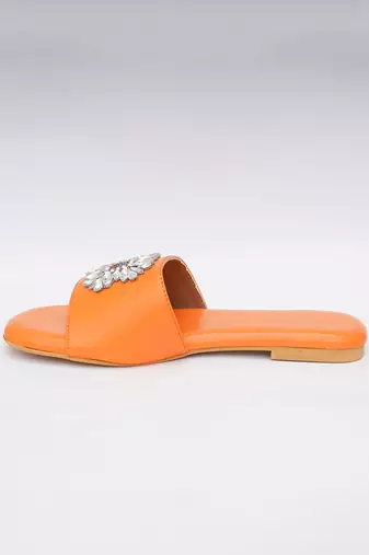 Orange Brooch Flats