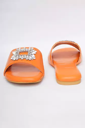 Orange Brooch Flats