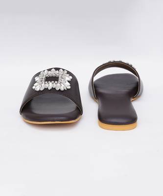 Black Brooch Flats 3