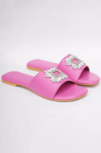 Pink Brooch Flats