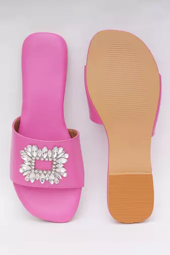 Pink Brooch Flats