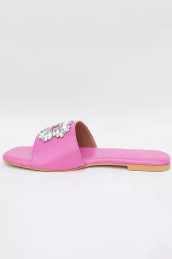 Pink Brooch Flats