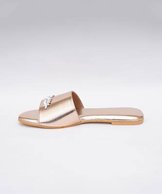 Embroidery Gold Flats 5
