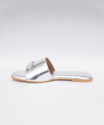 Embroidery Silver Flats 5