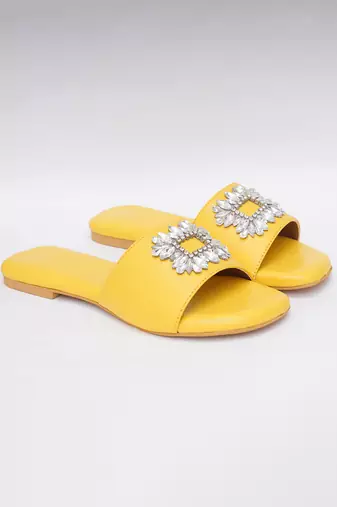 Yellow Brooch Flats